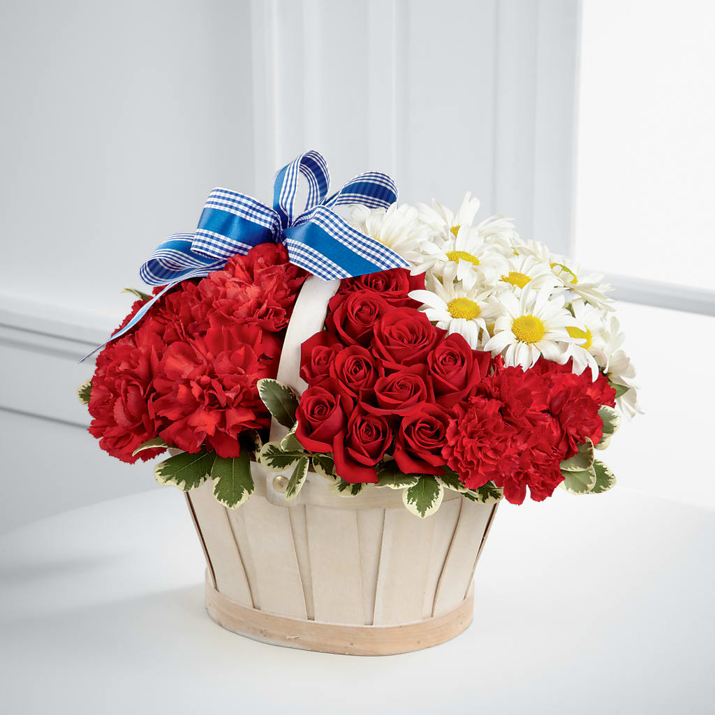 Justice Basket – Colonial Flower Shoppe, Somers CT