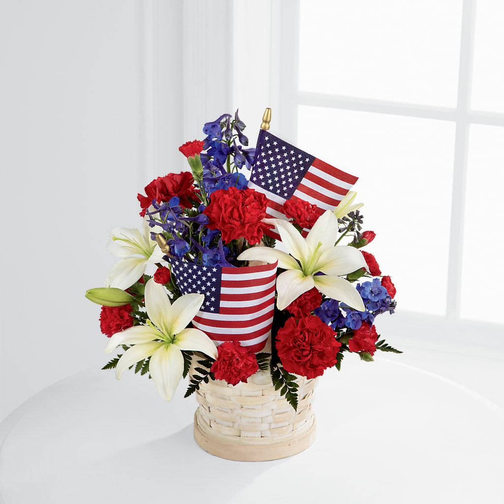American Glory Bouquet – Colonial Flower Shoppe, Somers CT