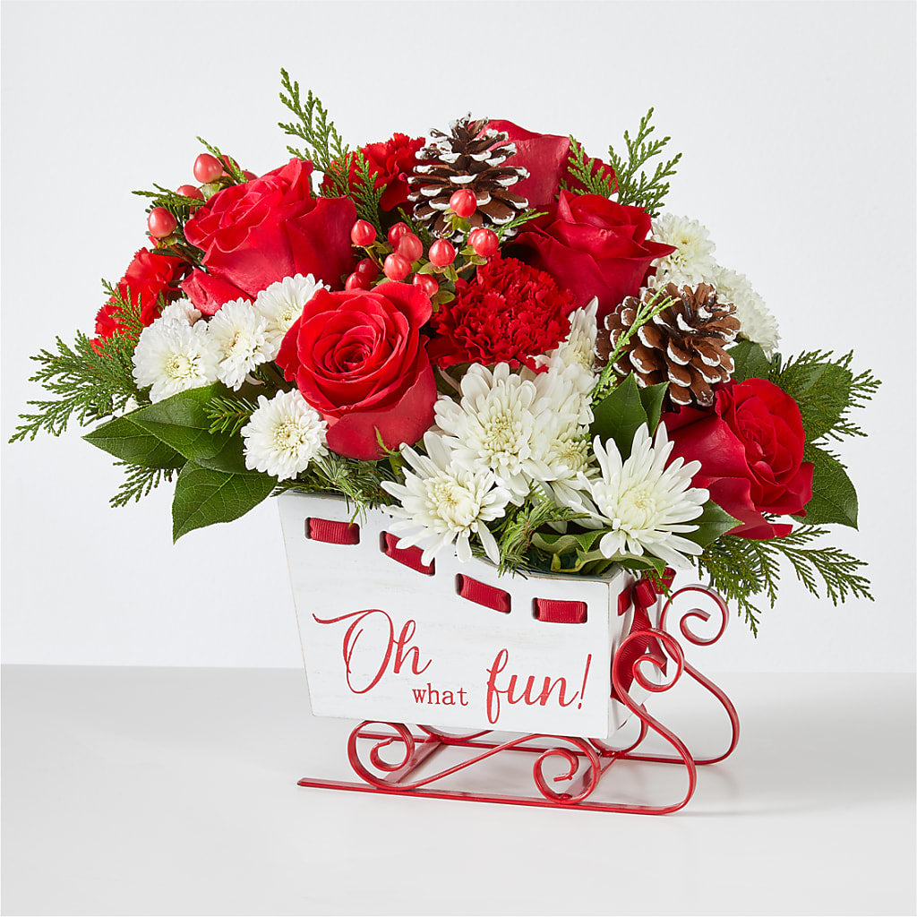 Sleigh Bells Bouquet – Colonial Flower Shoppe, Somers CT