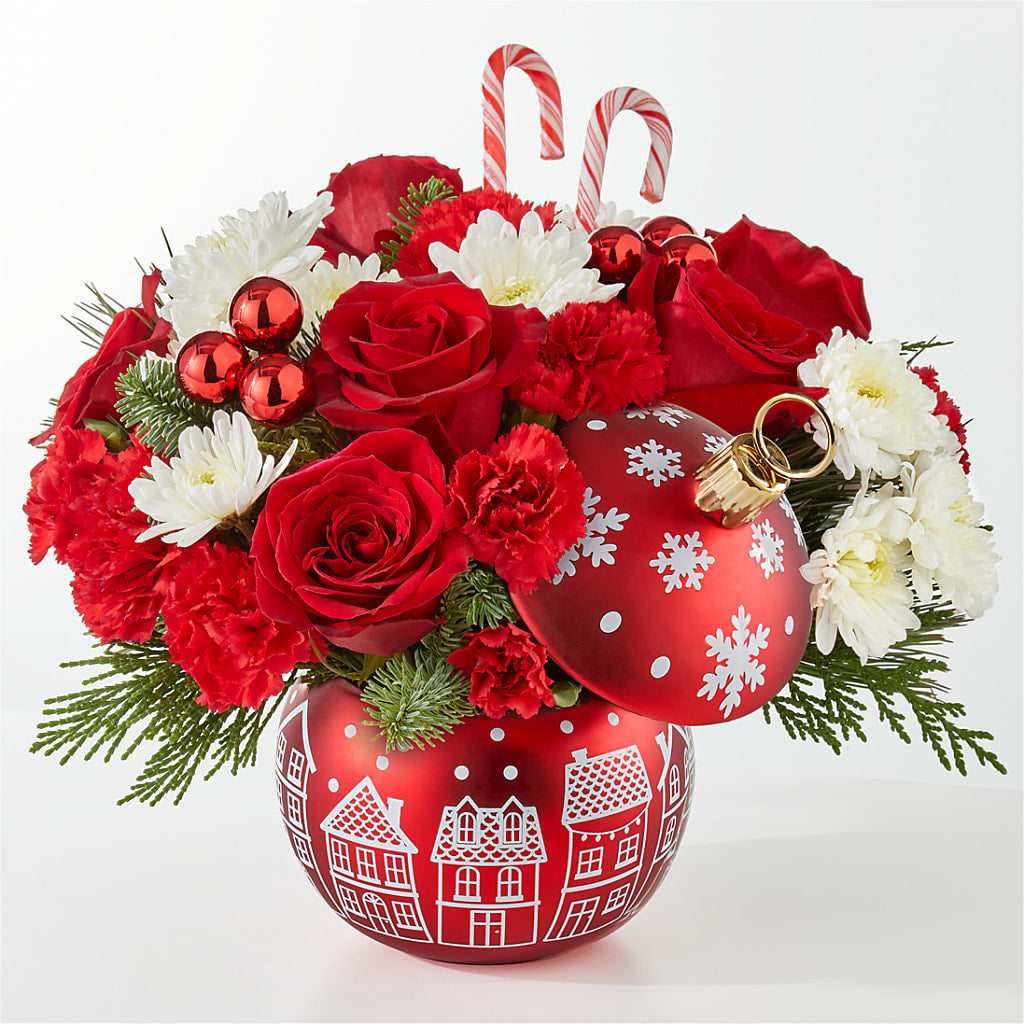 Cheer in the Air Ornament – Colonial Flower Shoppe, Somers CT