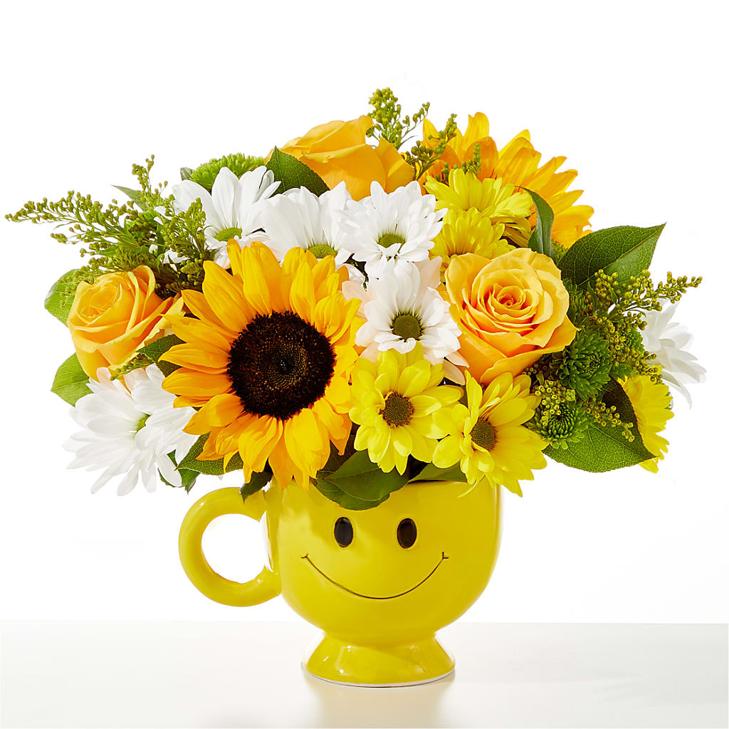 Be Happy Bouquet – Colonial Flower Shoppe, Somers CT