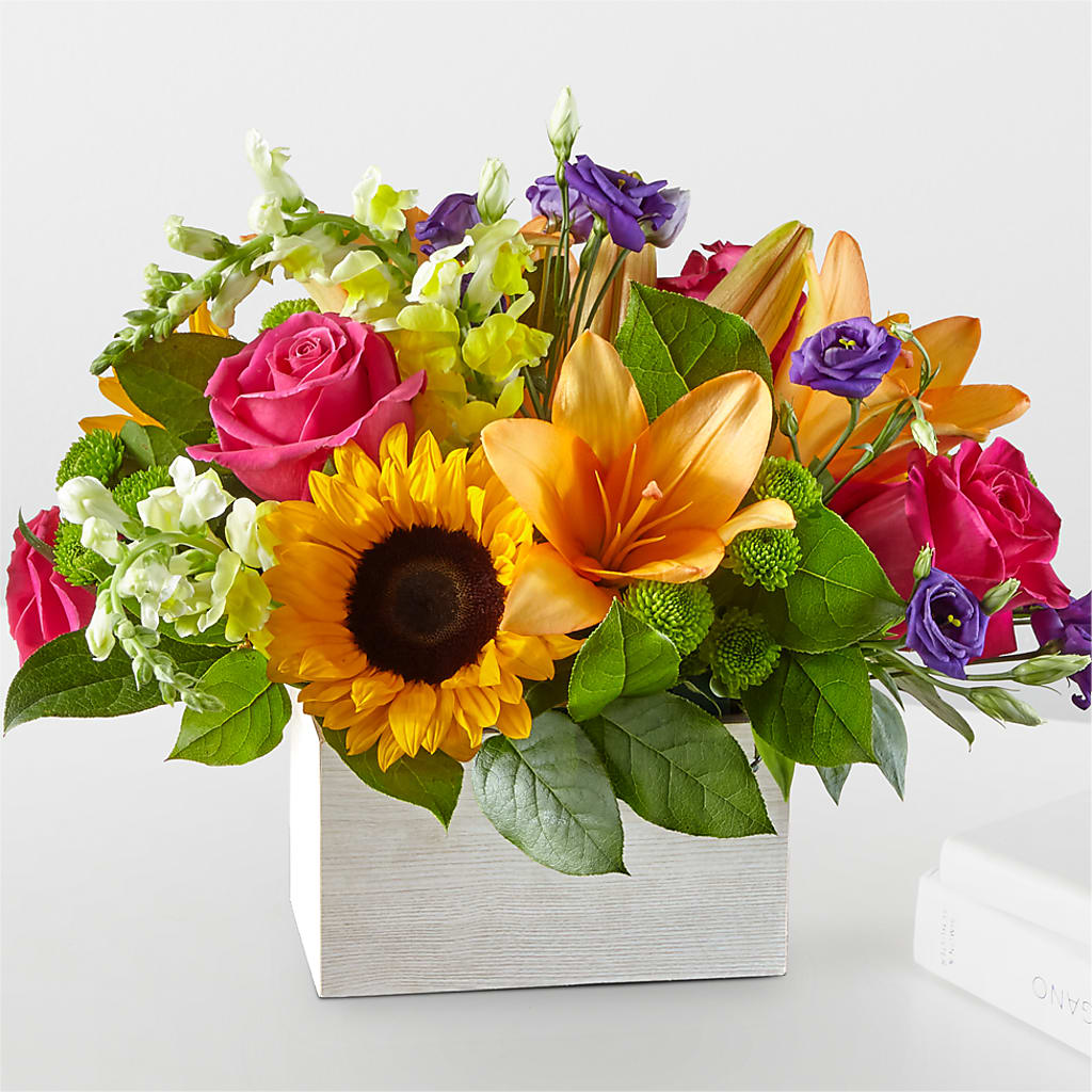 Best Day Box Bouquet – Colonial Flower Shoppe, Somers CT