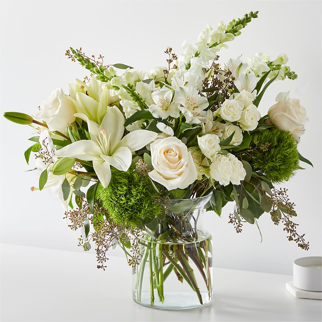 Fresh Linen Bouquet – Colonial Flower Shoppe, Somers CT