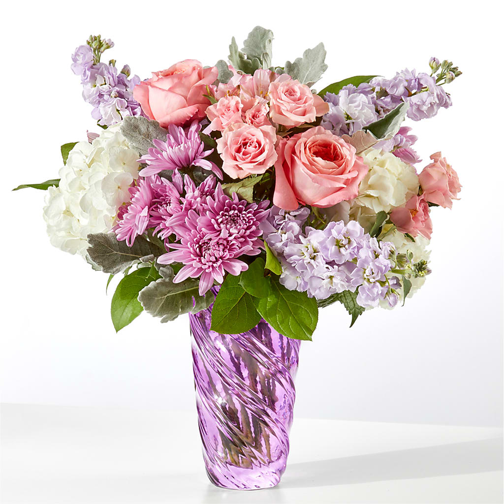 Silver Lining Bouquet – Colonial Flower Shoppe, Somers CT