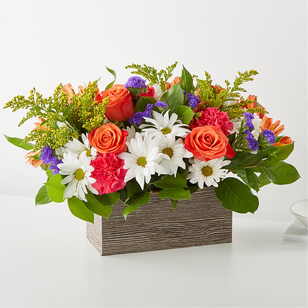 Oopsie Daisy Box Bouquet – Colonial Flower Shoppe, Somers CT