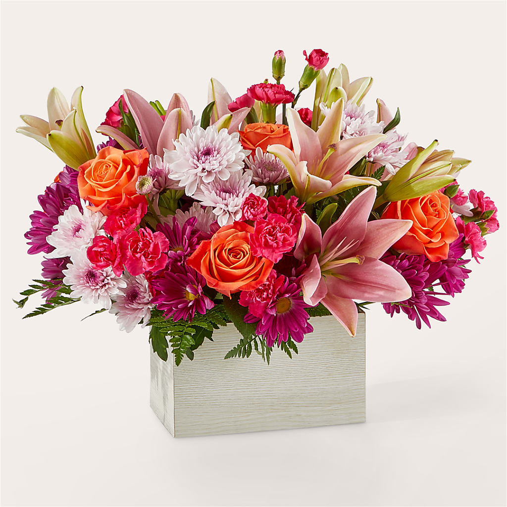 Light of My Life Box Bouquet – Colonial Flower Shoppe, Somers CT