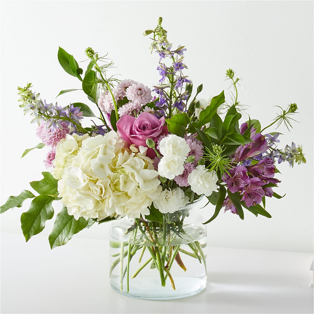Violet Caress Bouquet – Colonial Flower Shoppe, Somers CT