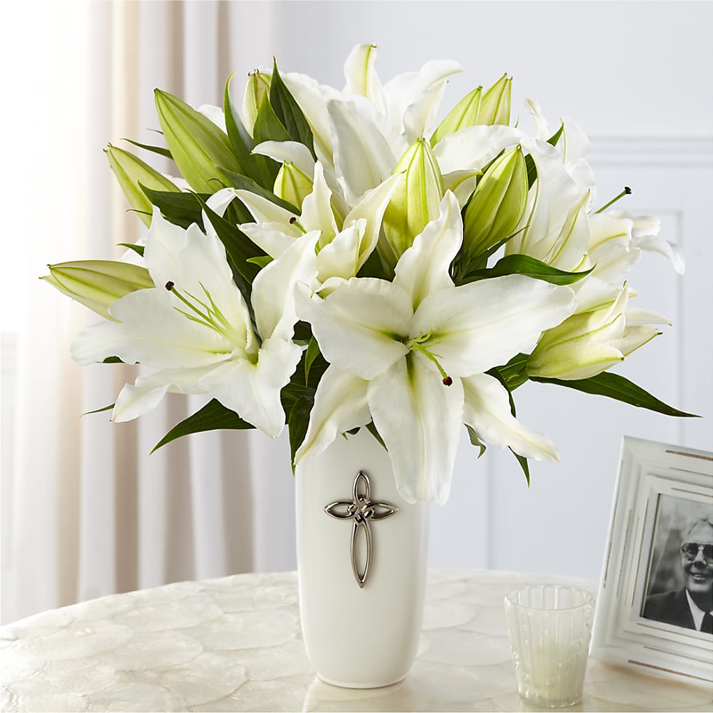 Faithful Blessings Bouquet – Colonial Flower Shoppe, Somers CT