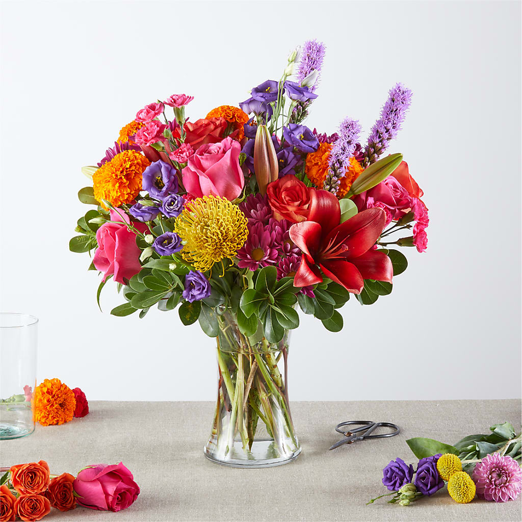 Feast of Color – A Florist Original – Colonial Flower Shoppe, Somers CT