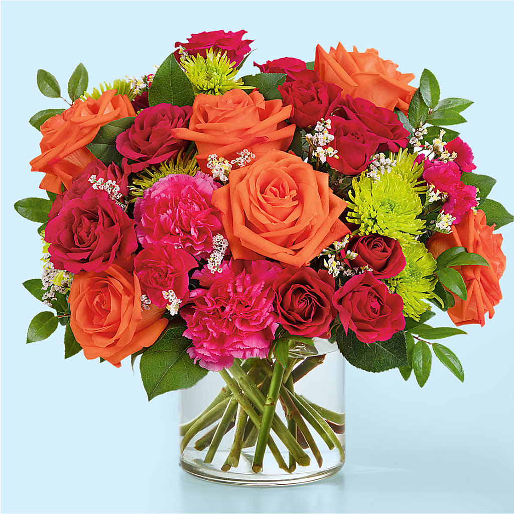 Colorful Carnival Bouquet – Colonial Flower Shoppe, Somers CT