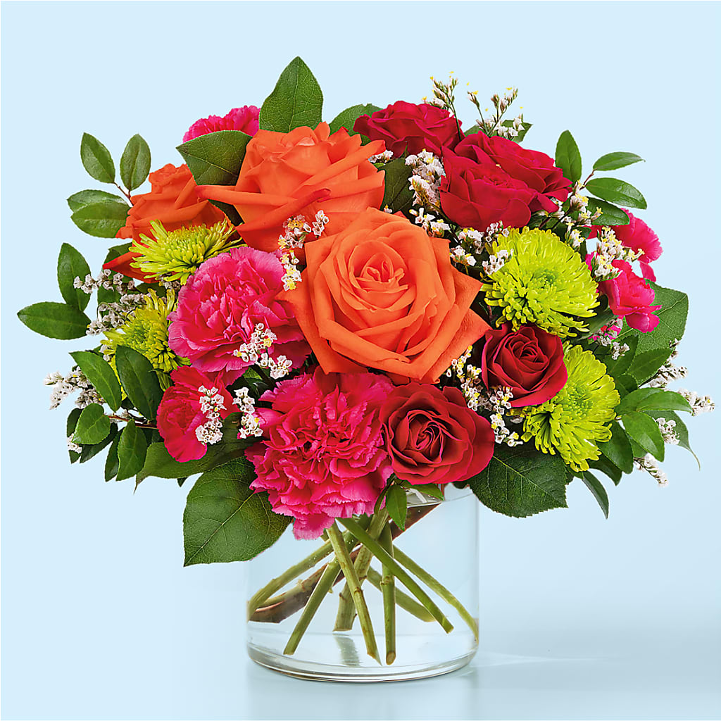 Colorful Carnival Bouquet – Colonial Flower Shoppe, Somers CT