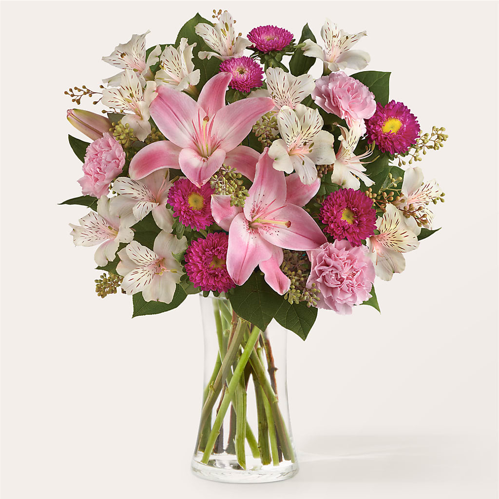 Feeling Fuchsia Bouquet – Colonial Flower Shoppe, Somers CT