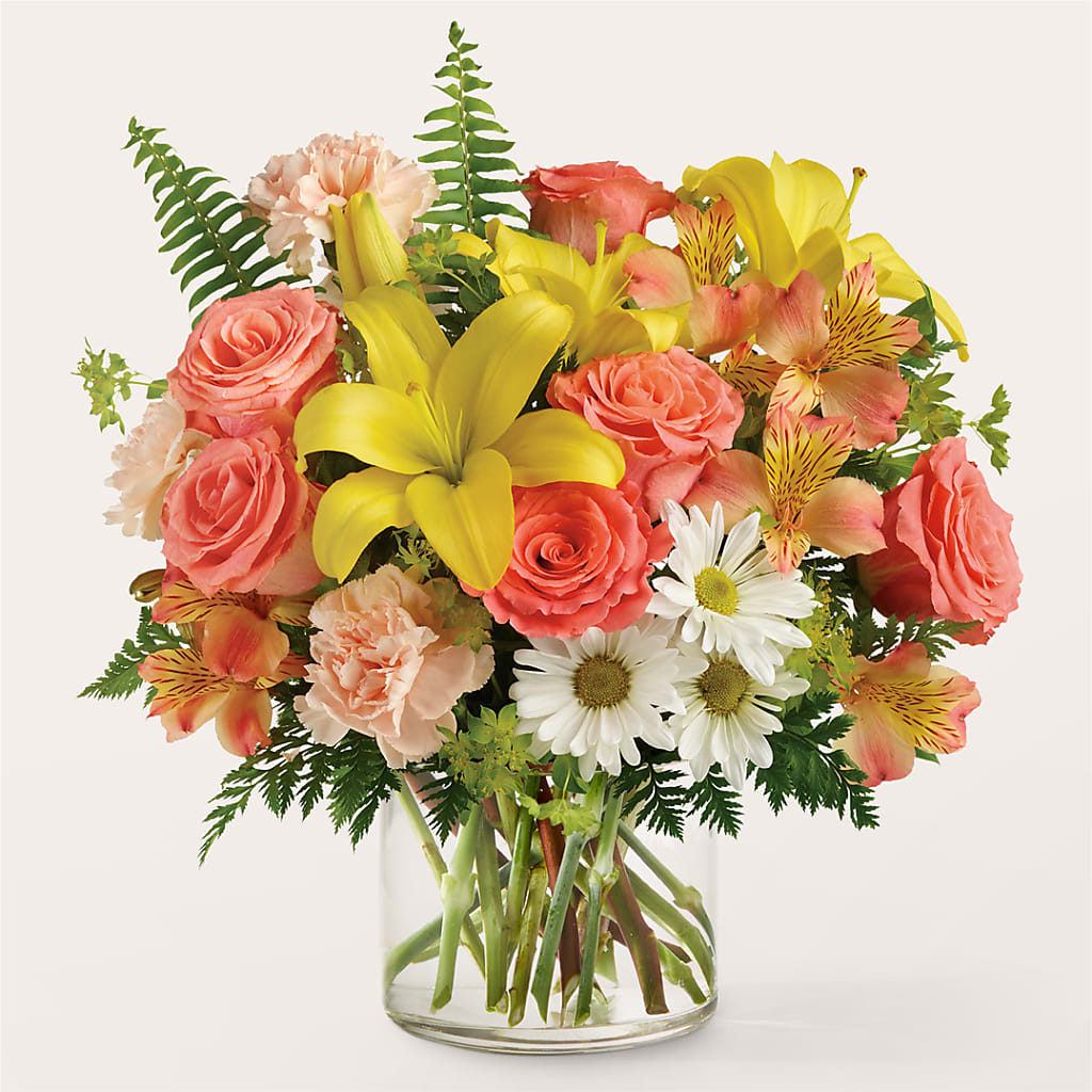 Sunset Strip Bouquet – Colonial Flower Shoppe, Somers CT