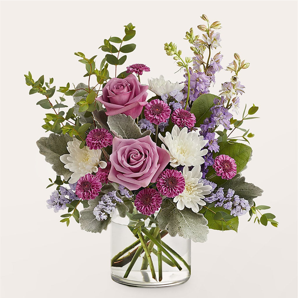 Violet Frost Bouquet – Colonial Flower Shoppe, Somers CT