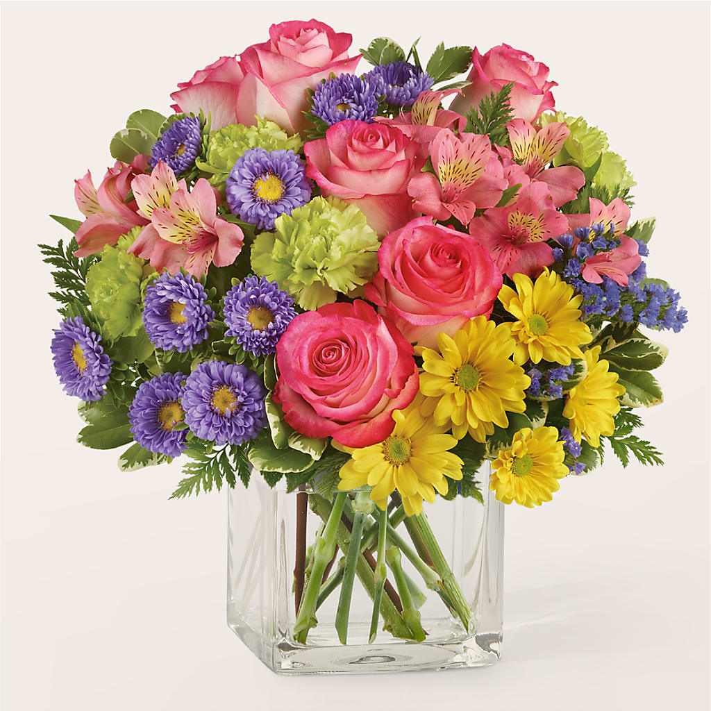 Candy Jar Bouquet – Colonial Flower Shoppe, Somers CT