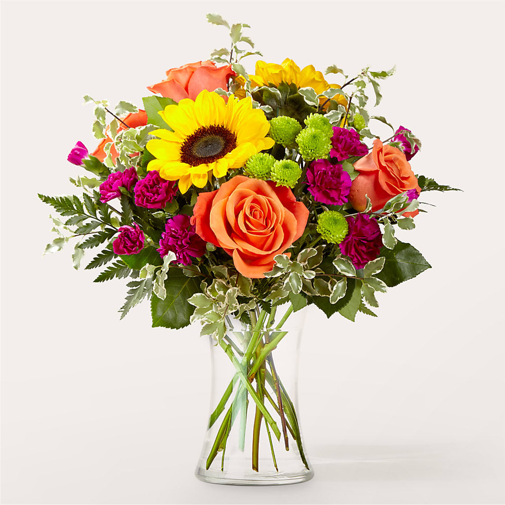 Warmth & Light Bouquet – Colonial Flower Shoppe, Somers CT