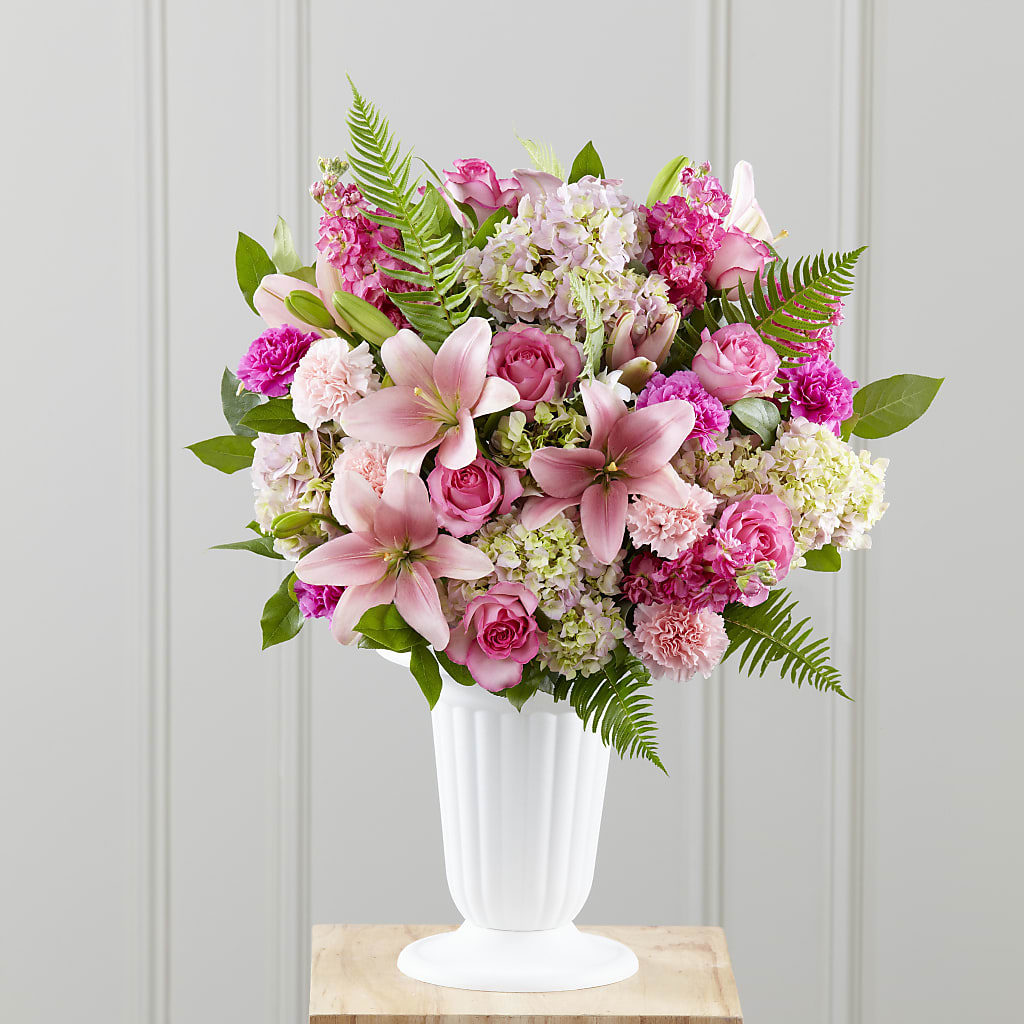 Never-Ending Love Arrangement – Colonial Flower Shoppe, Somers CT
