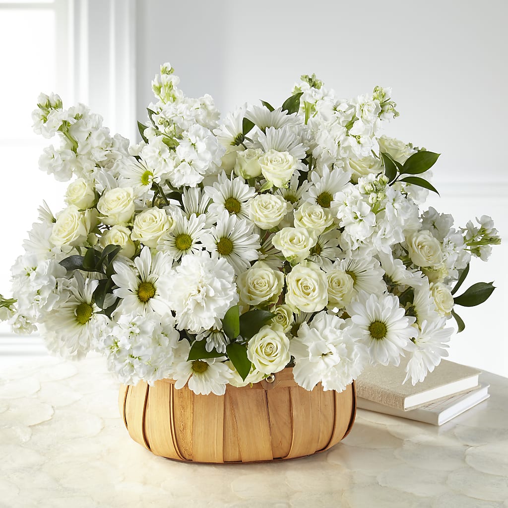 Graceful Garden Basket – Colonial Flower Shoppe, Somers CT