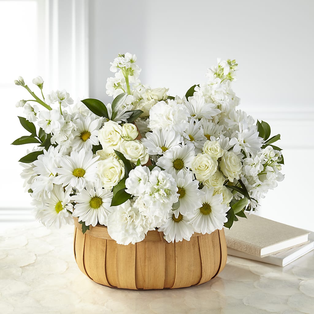 Graceful Garden Basket – Colonial Flower Shoppe, Somers CT