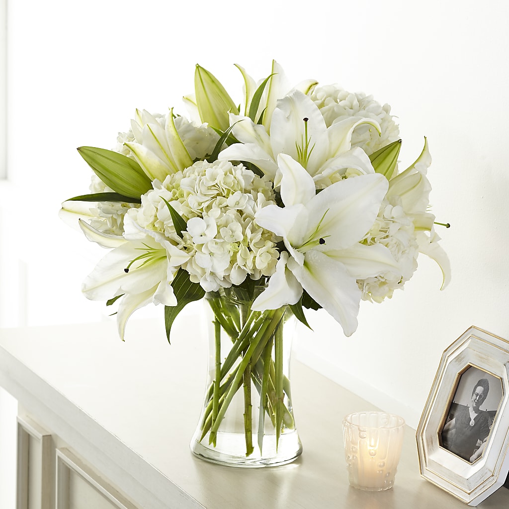 Compassionate Lily Bouquet – Colonial Flower Shoppe, Somers CT
