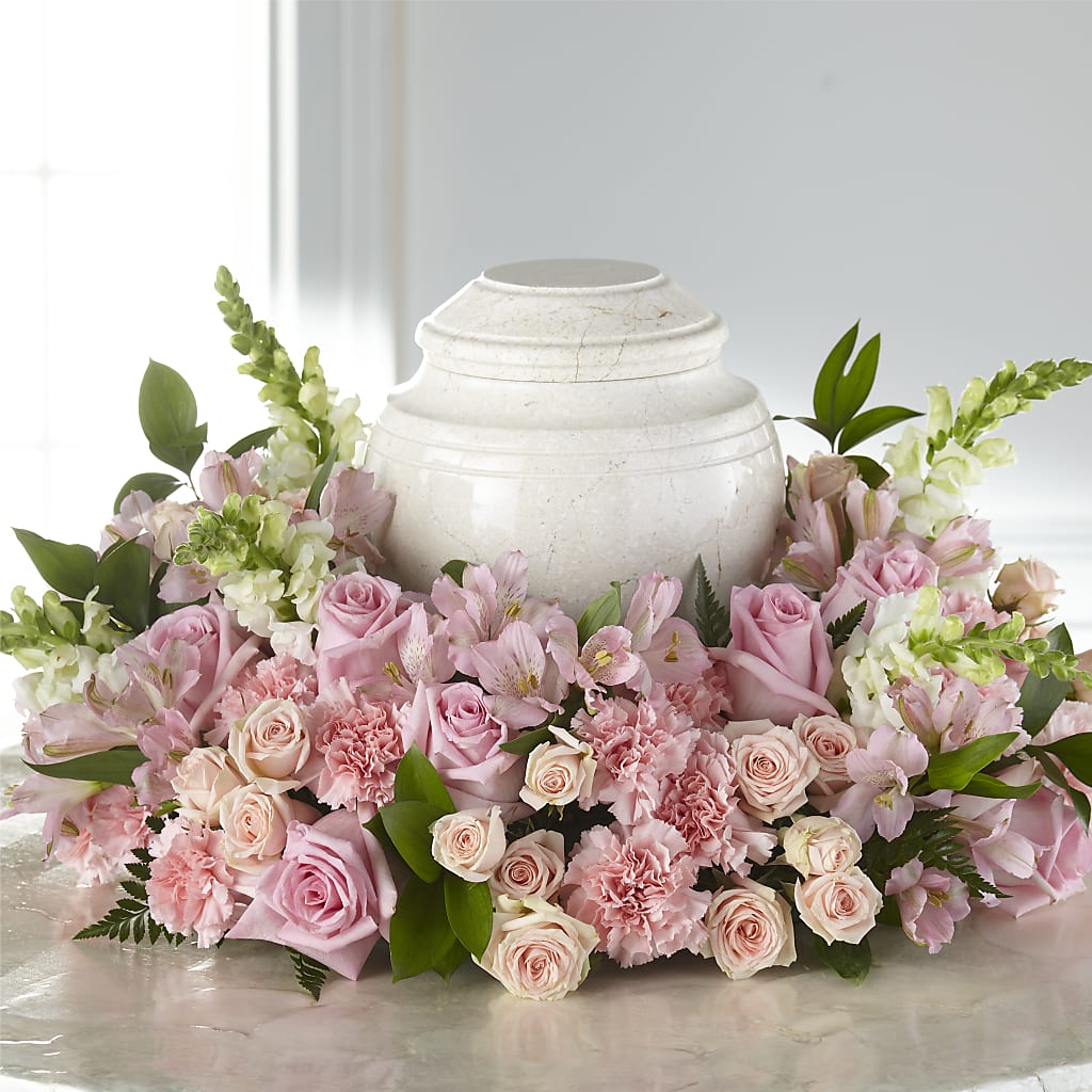 Blooms of Hope Cremation Adornment – Colonial Flower Shoppe, Somers CT