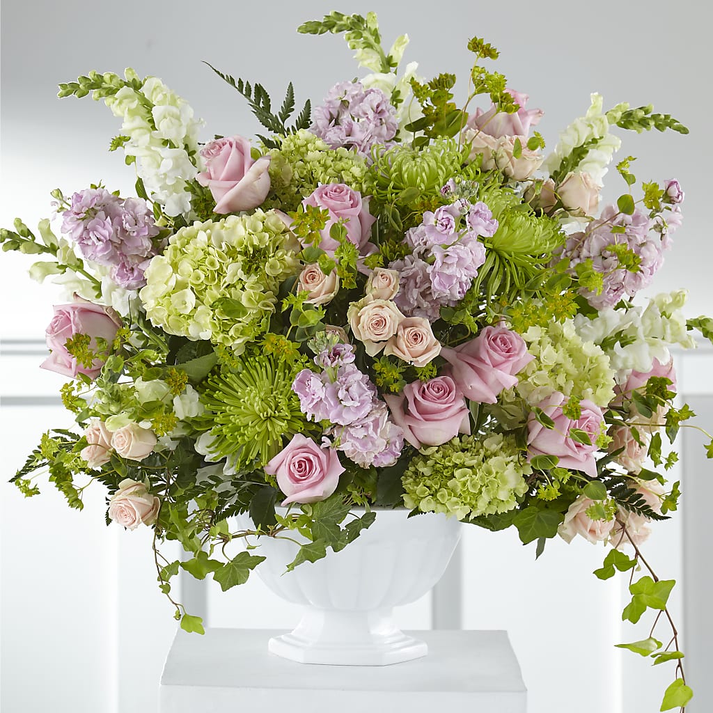 Radiant Embrace Arrangement – Colonial Flower Shoppe, Somers CT