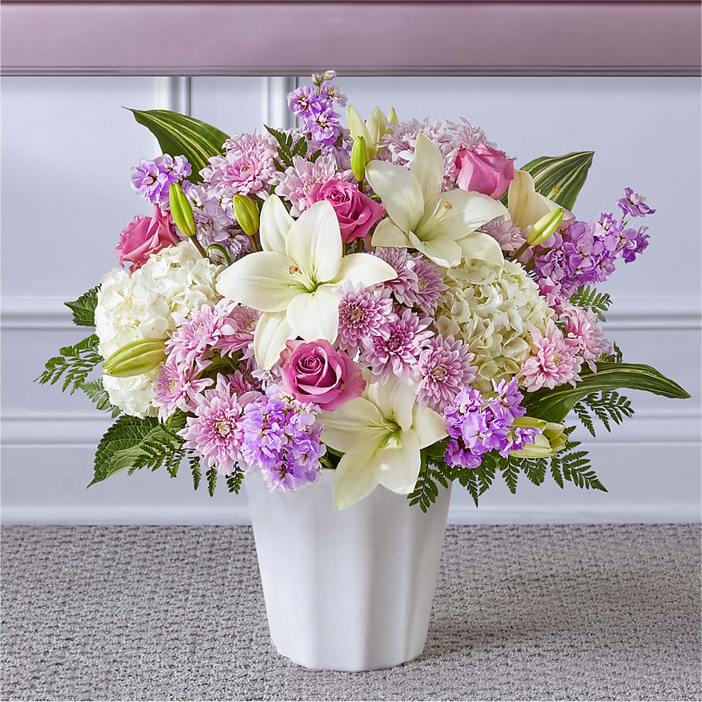 Heaven Sent Floor Basket – Colonial Flower Shoppe, Somers CT