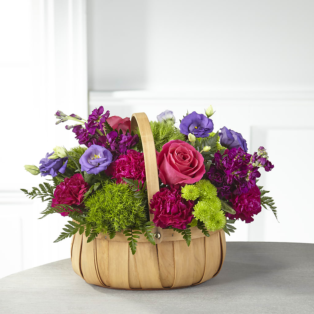 Serene Sanctuary Basket – Colonial Flower Shoppe, Somers CT