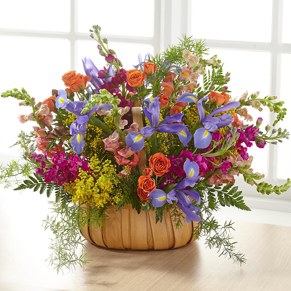 Garden of Life Basket – Colonial Flower Shoppe, Somers CT