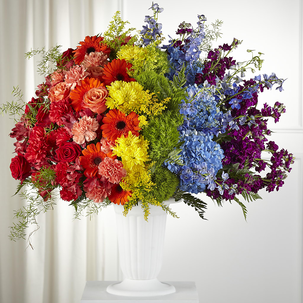 Pride & Unity Arrangement – Colonial Flower Shoppe, Somers CT