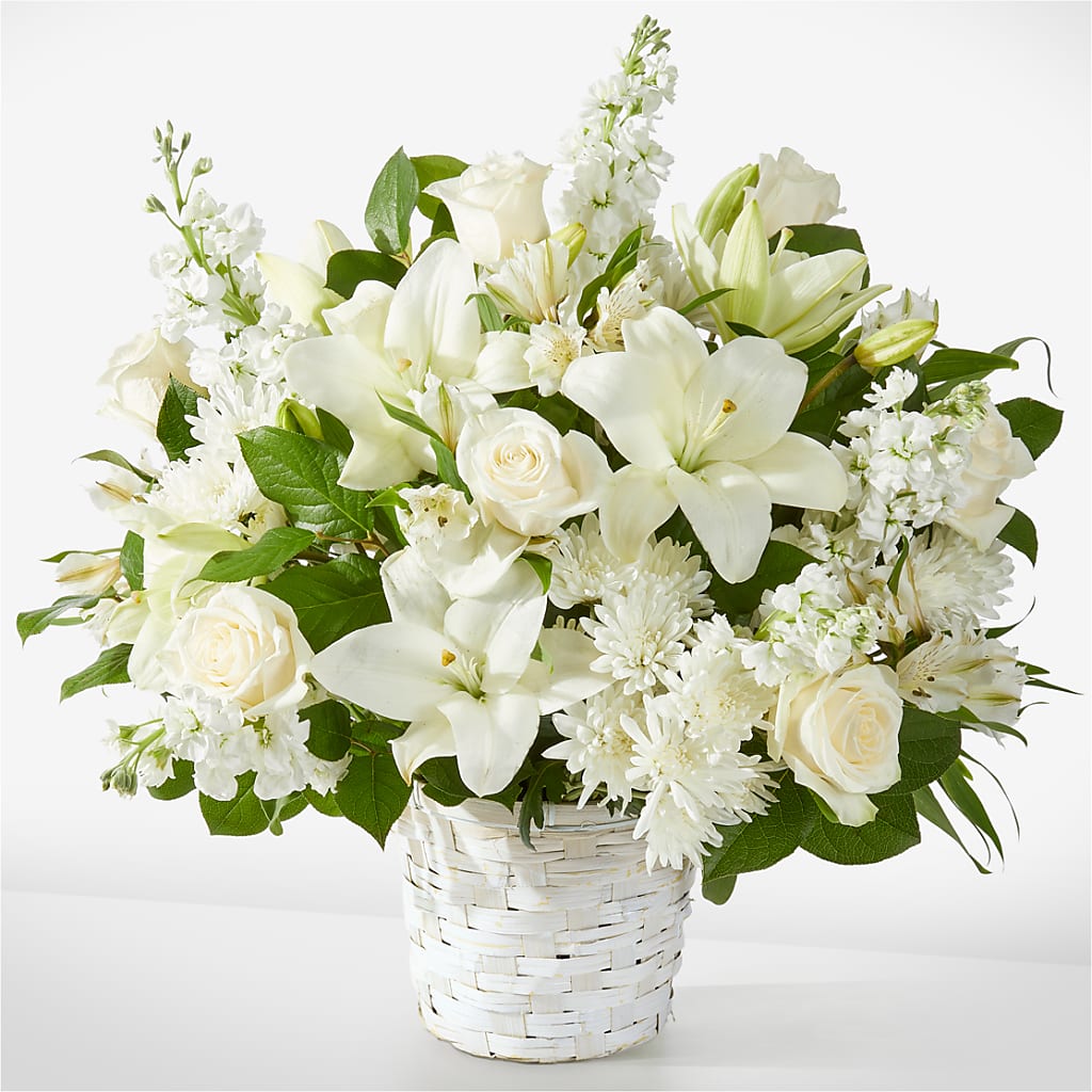 Peaceful Reflections Arrangement – Colonial Flower Shoppe, Somers CT