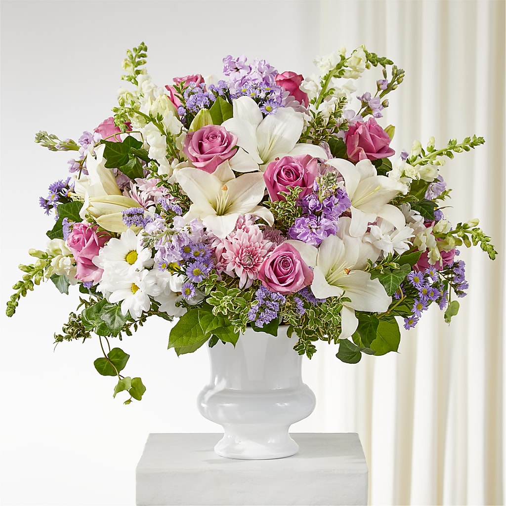Remarkable Life Urn Arrangement – Colonial Flower Shoppe, Somers CT