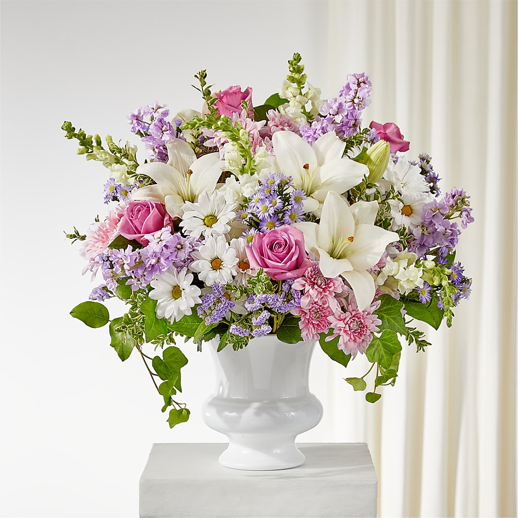 Remarkable Life Urn Arrangement – Colonial Flower Shoppe, Somers CT