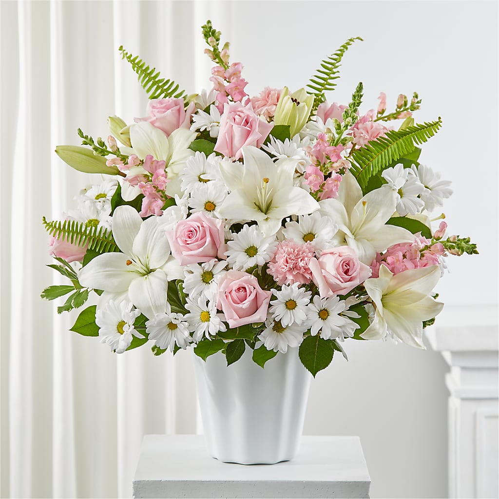 Soft Touch Tabletop Basket – Colonial Flower Shoppe, Somers CT