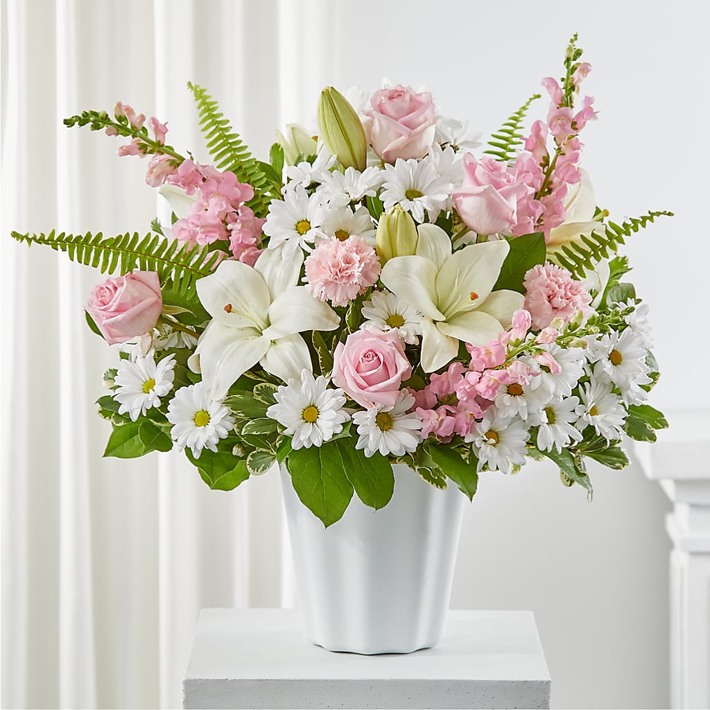 Soft Touch Tabletop Basket – Colonial Flower Shoppe, Somers CT