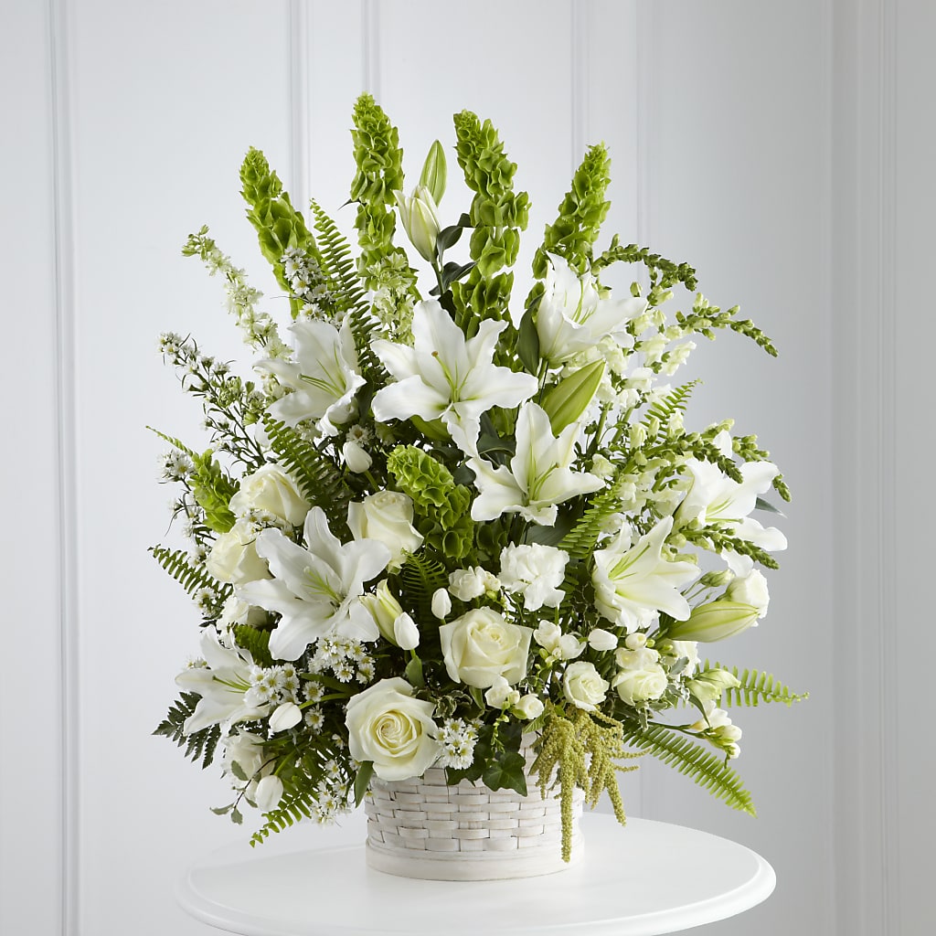 In Our Thoughts Arrangement – Colonial Flower Shoppe, Somers CT
