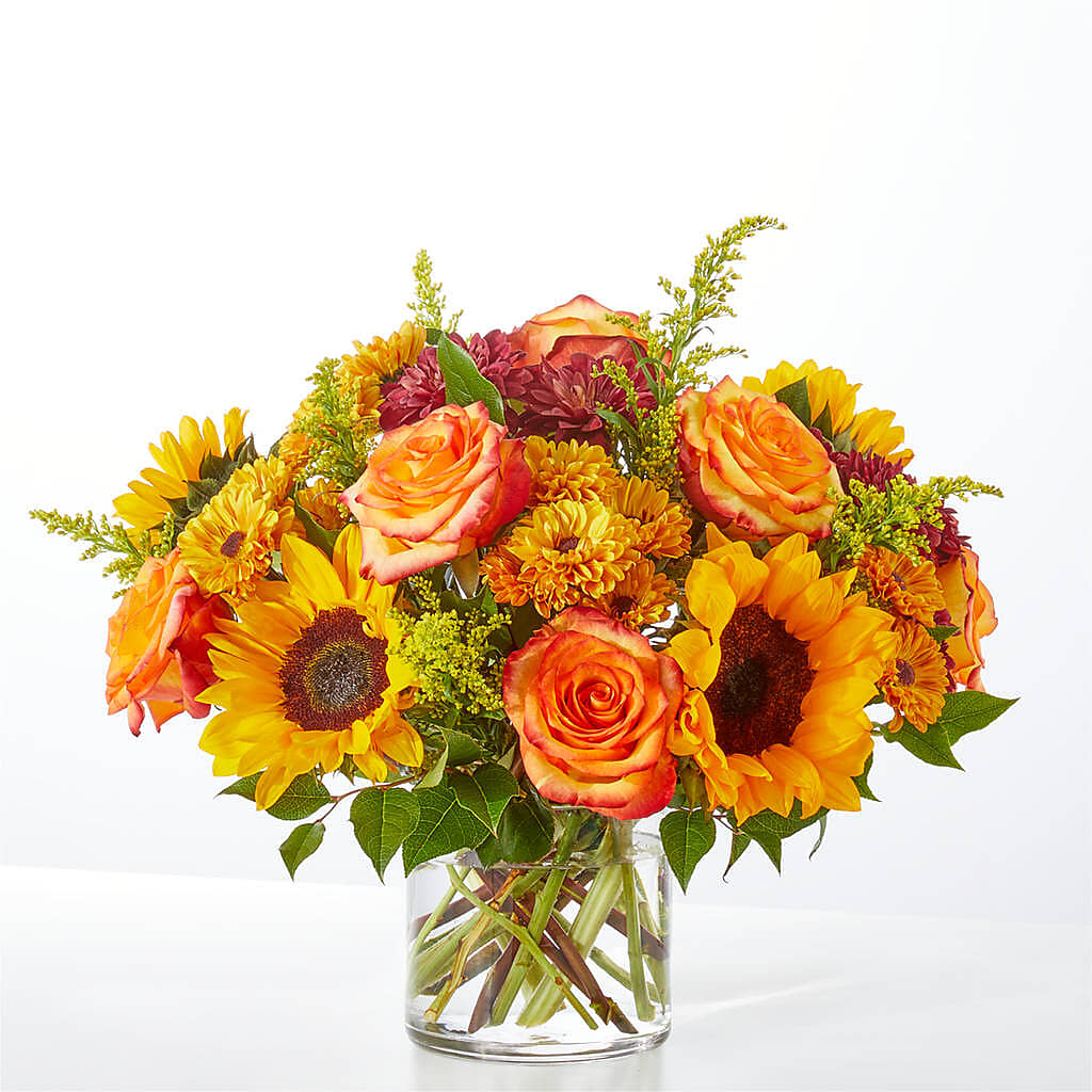Flannel Scarf Bouquet – Colonial Flower Shoppe, Somers CT