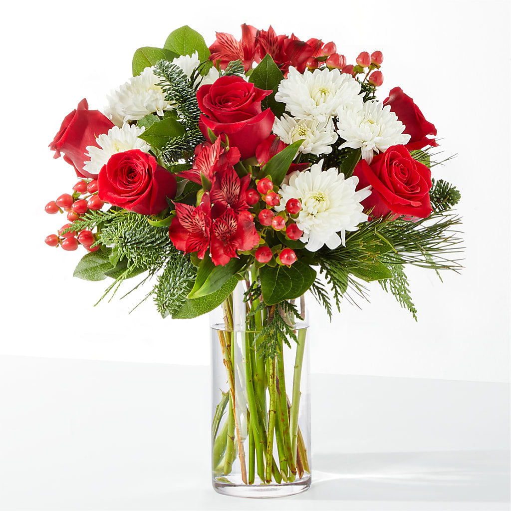 Letters to Santa Bouquet – Colonial Flower Shoppe, Somers CT