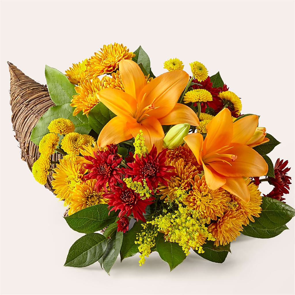 Feast of Color Cornucopia – Colonial Flower Shoppe, Somers CT