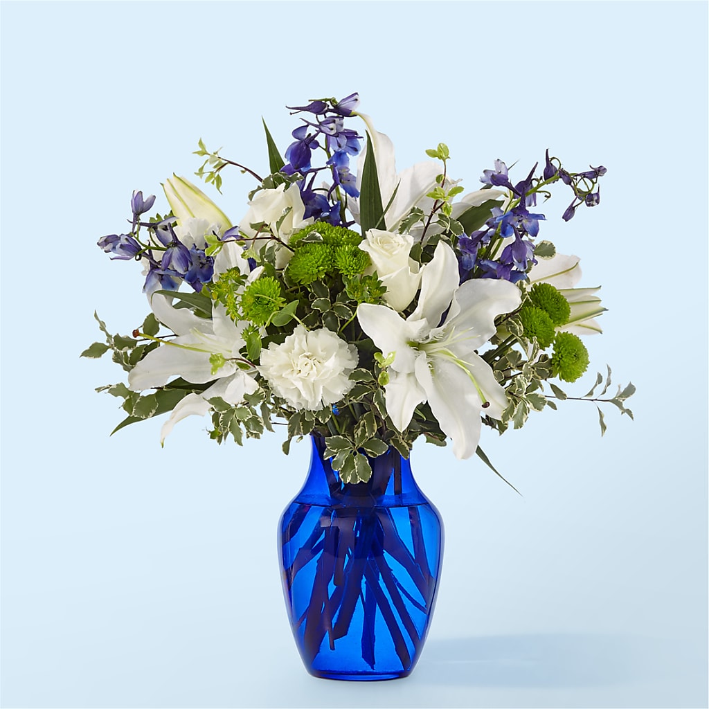 Santorini Bouquet – Colonial Flower Shoppe, Somers CT