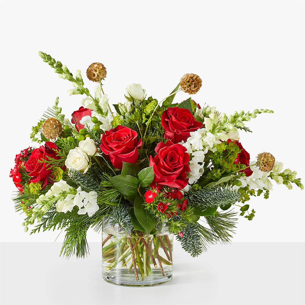 Deck the Halls Bouquet – Colonial Flower Shoppe, Somers CT