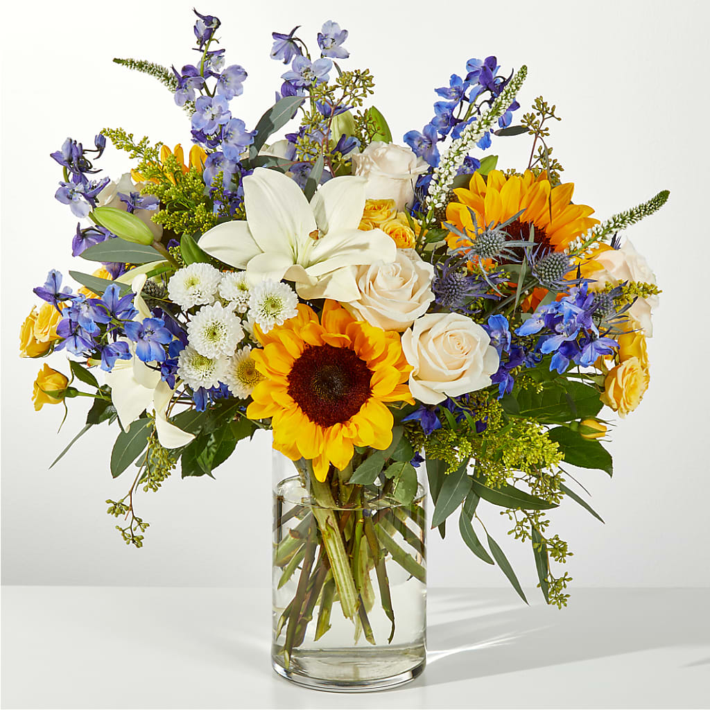 Wonderfully Sunny Bouquet – Colonial Flower Shoppe, Somers CT