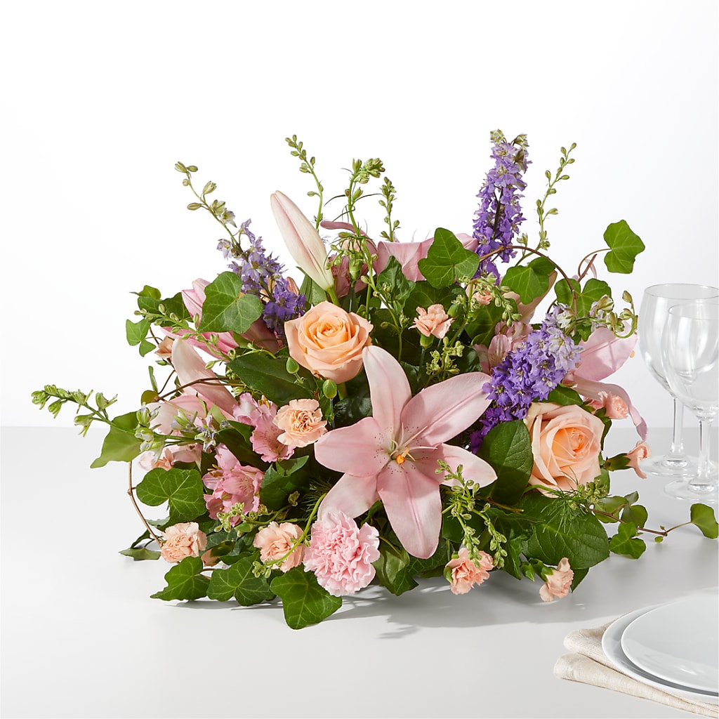 Blossom Time Centerpiece – Colonial Flower Shoppe, Somers CT