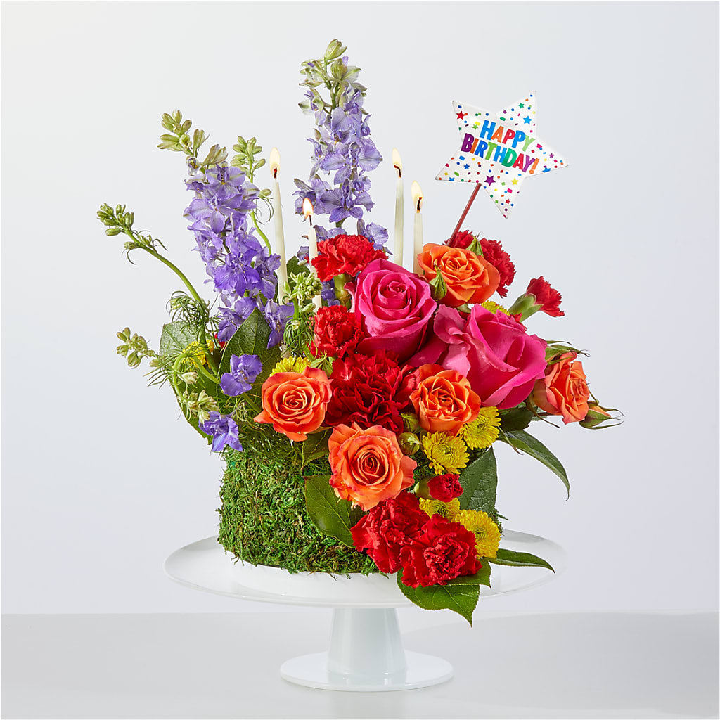 Best Year Yet Floral Cake – Colonial Flower Shoppe, Somers CT