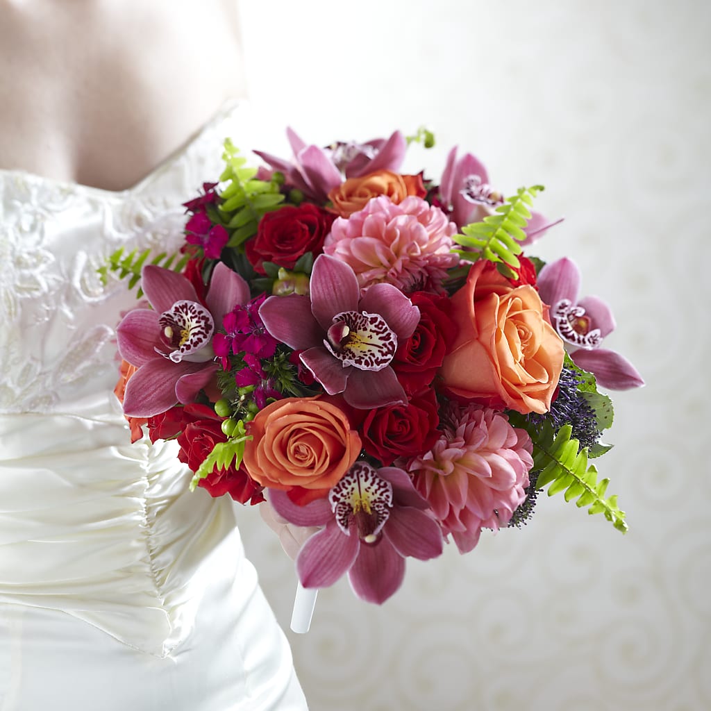 Brilliant Blossoms Bouquet – Colonial Flower Shoppe, Somers CT
