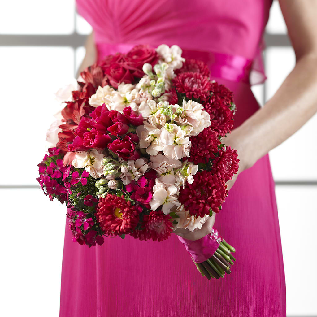Pink Effervescence Bouquet – Colonial Flower Shoppe, Somers CT