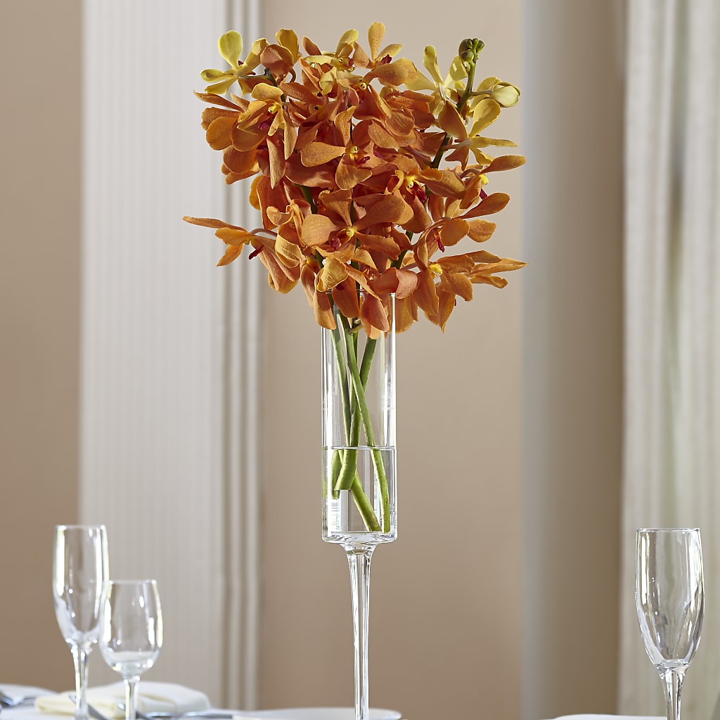Orange Mokara Bouquet – Colonial Flower Shoppe, Somers CT