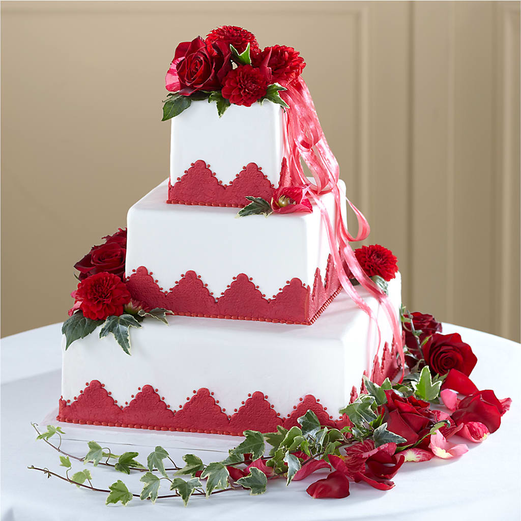 Forever Happiness Cake Decor – Colonial Flower Shoppe, Somers CT