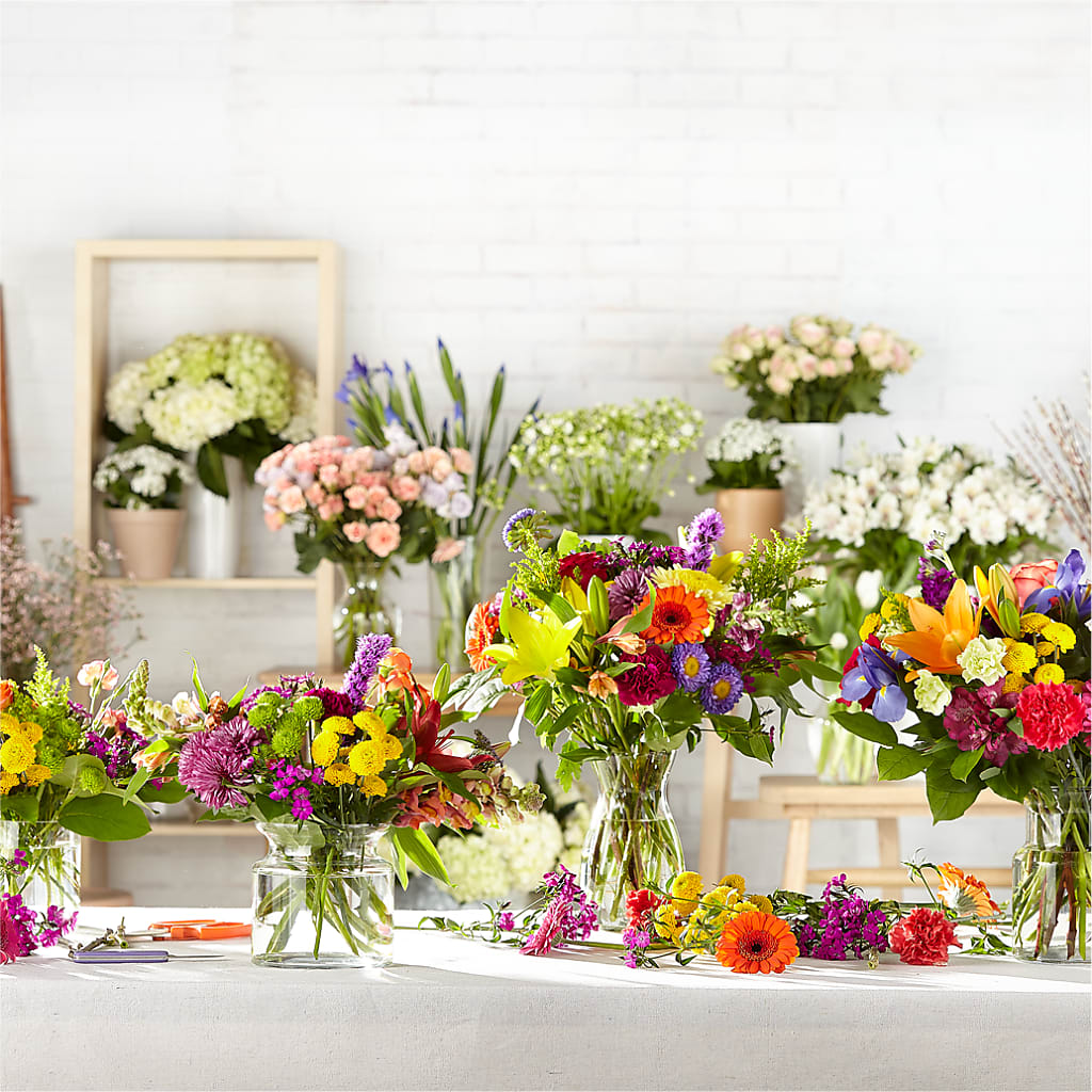 Bold & Bright – A Florist Original –  Colonial Flower Shoppe, Somers CT