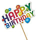 Happy Birthday Pick –  Colonial Flower Shoppe, Somers CT